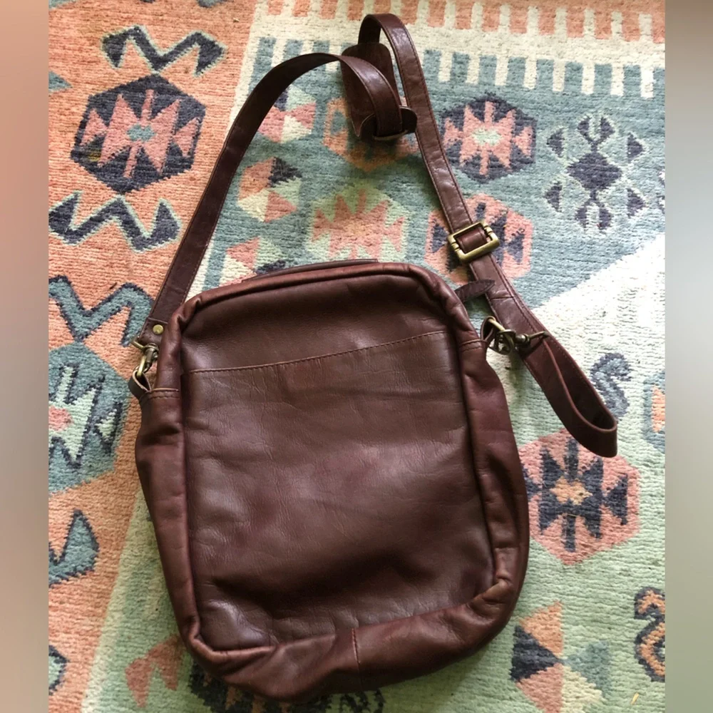 Vintage Leather Satchel Bag